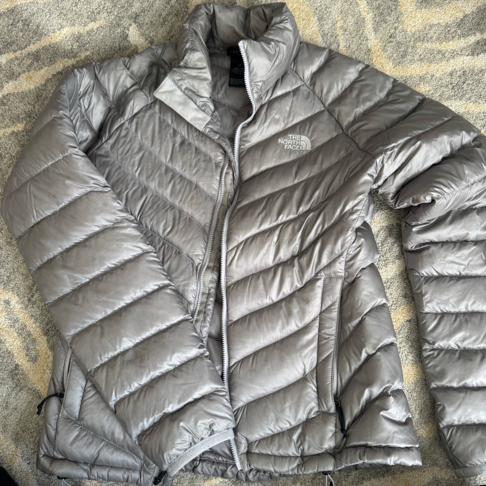 The North Face Gray Puffer Jacket